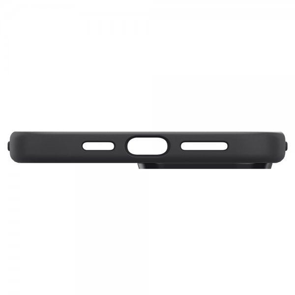Spigen iPhone 13 Pro Suojakuori Silicone Fit Musta