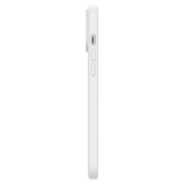 Spigen iPhone 13 Pro Suojakuori Silicone Fit Valkoinen