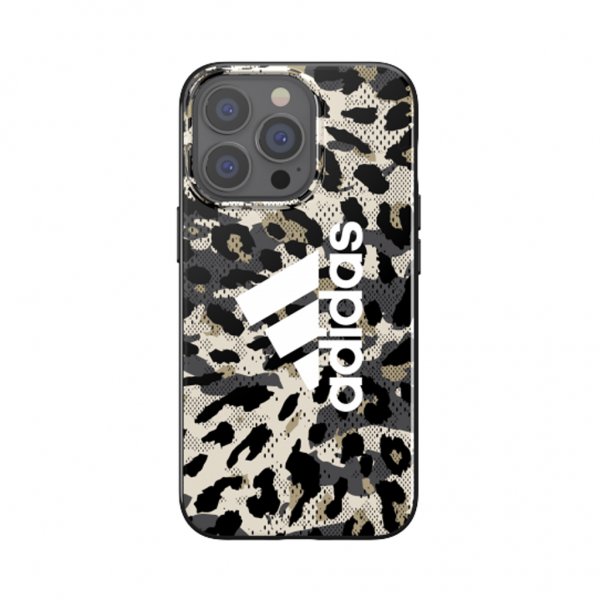 Adidas iPhone 13 Pro Snap Case Leopard Beige