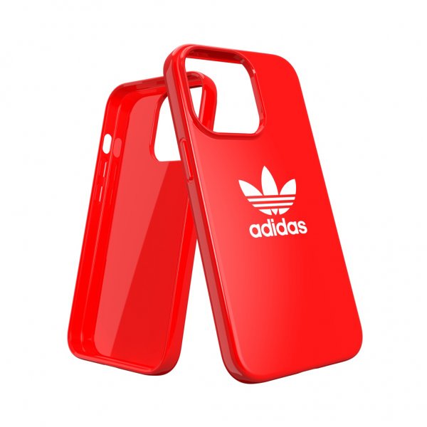 Adidas iPhone 13 Pro Kuori Snap Kotelo Trefoil Scarlet