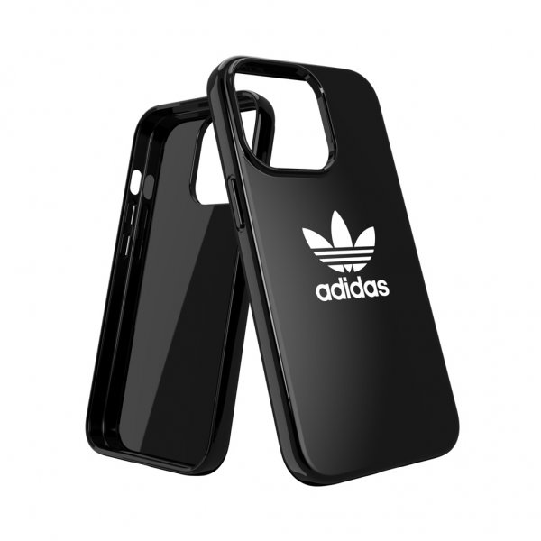 Adidas iPhone 13 Pro Kuori Snap Kotelo Trefoil Musta