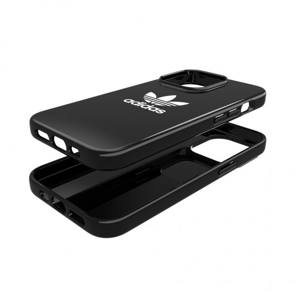 Adidas iPhone 13 Pro Kuori Snap Kotelo Trefoil Musta