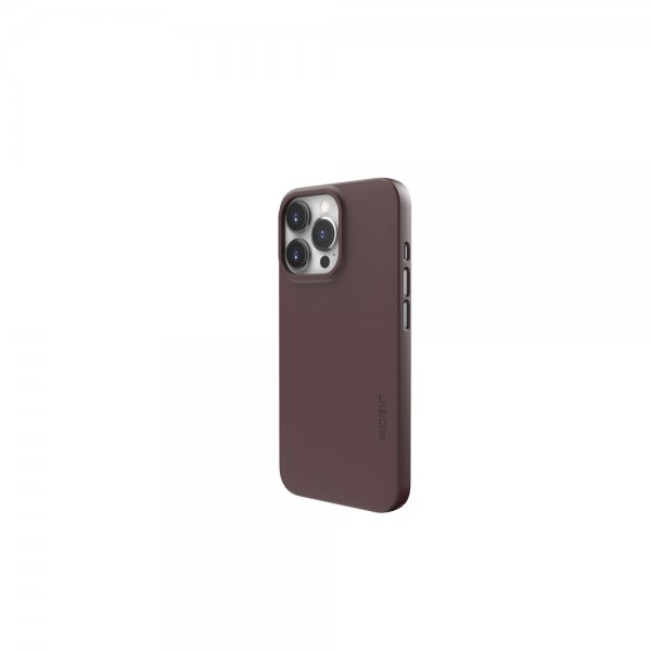 Nudient iPhone 13 Pro -ohutkotelo V3 MagSafe Sangria Red
