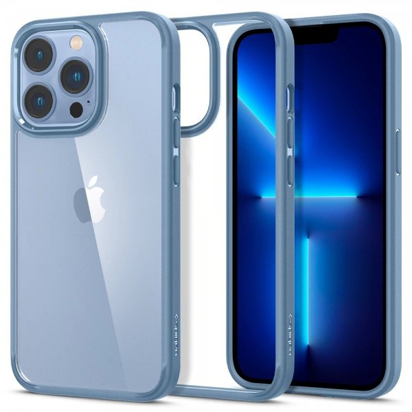Spigen iPhone 13 Pro -suojakuori Ultra Hybrid Sierra Blue