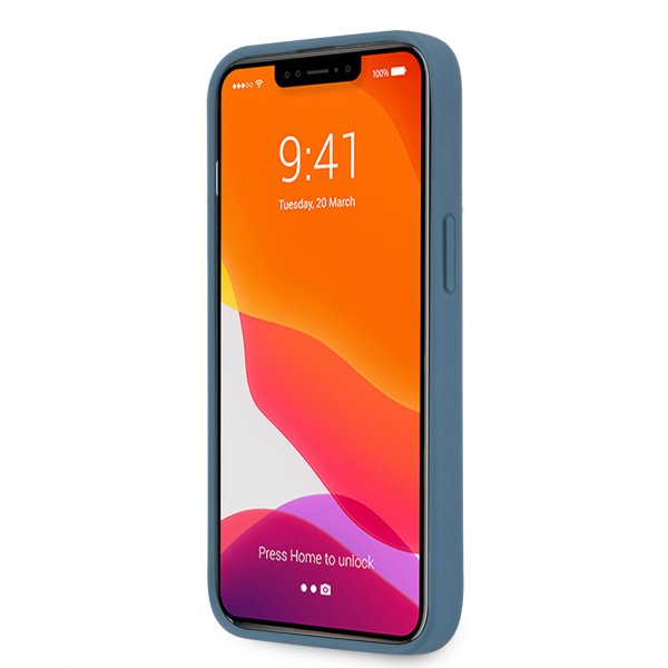 Guess iPhone 13 Kuori Big Logo Sininen