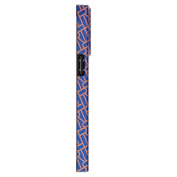 Richmond & Finch iPhone 13 -kuori, Blue Apricot RF Logo