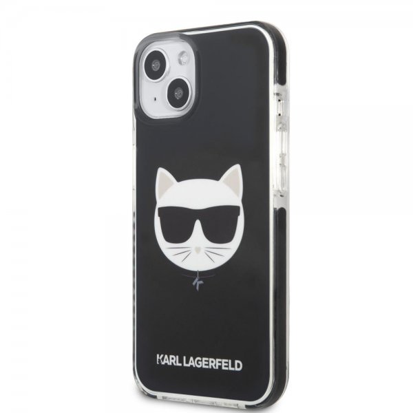 Karl Lagerfeld iPhone 13 Kuori Choupette Musta
