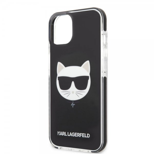 Karl Lagerfeld iPhone 13 Kuori Choupette Musta