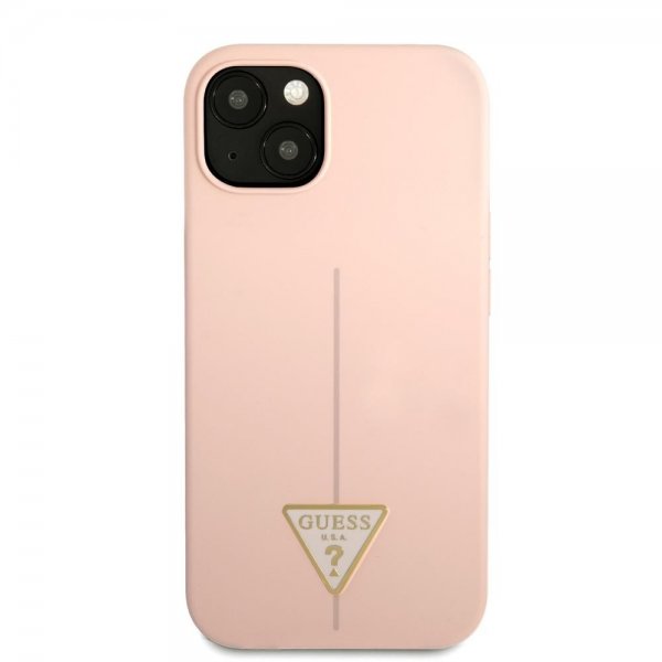 Guess iPhone 13 Kuori Metal Triangle Ruusukulta
