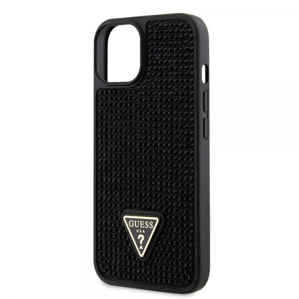 Guess iPhone 13 Kuori Rhinestone Musta