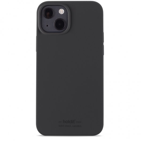 holdit iPhone 13 Silikonikuori Musta