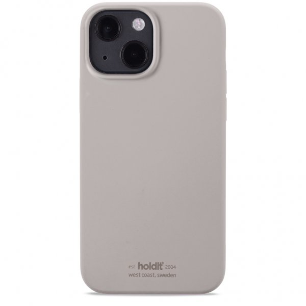 holdit iPhone 13 Silikonikuori Taupe