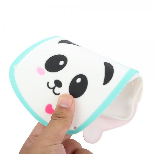 iPhone 13 -kuori, silikoninen 3D-panda