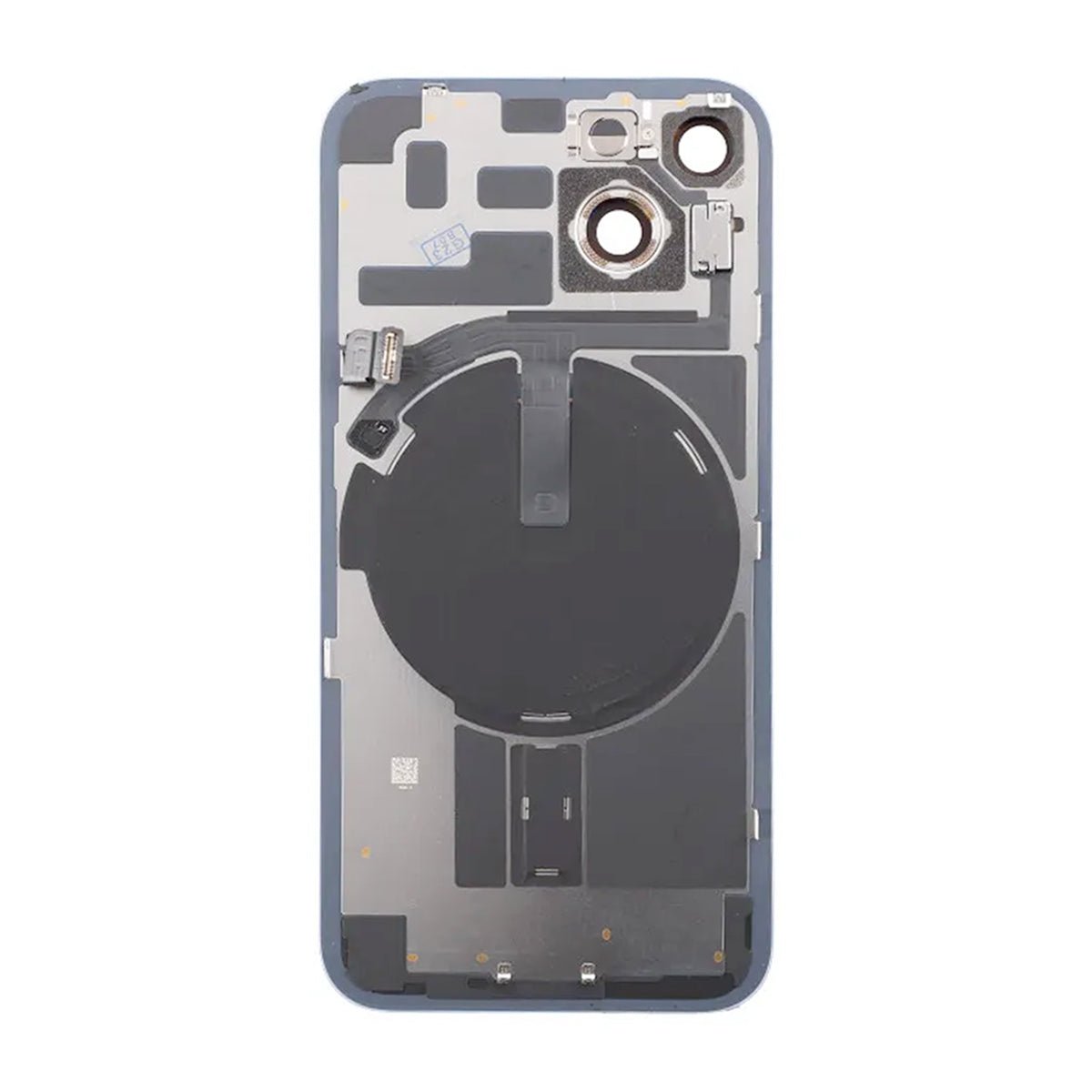 iPhone 14 - täydellinen lasinen takakansi - Sininen