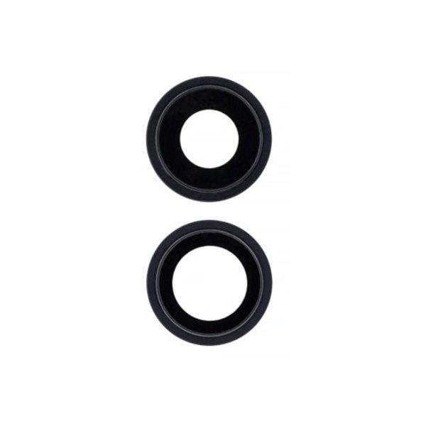 iPhone 14 Kameralinssi kehyksellä - Musta