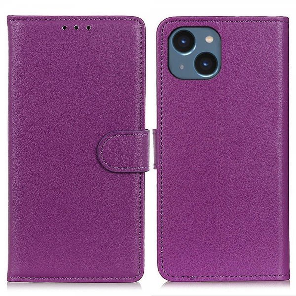 iPhone 14 Plus Litsi Violetti Kotelo