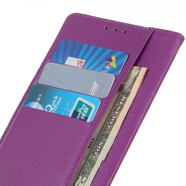 iPhone 14 Plus Litsi Violetti Kotelo