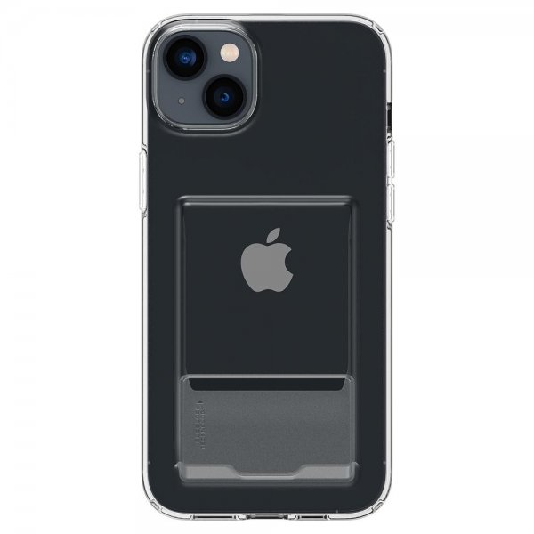 Spigen iPhone 14 Plus -suojakuori Crystal Slot Crystal Clear
