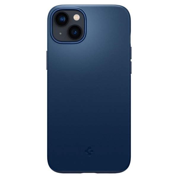 Spigen iPhone 14 Plus Thin Fit -suojakuori, laivastonsininen