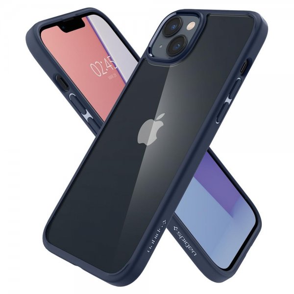 Spigen iPhone 14 Plus -suojakuori Ultra Hybrid Navy Blue