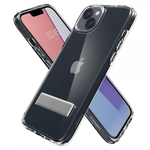 Spigen iPhone 14 Plus -kuori, Ultra Hybrid S, Crystal Clear