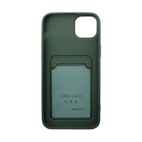 iPhone 14 Kuori Korttipidike Vihreä