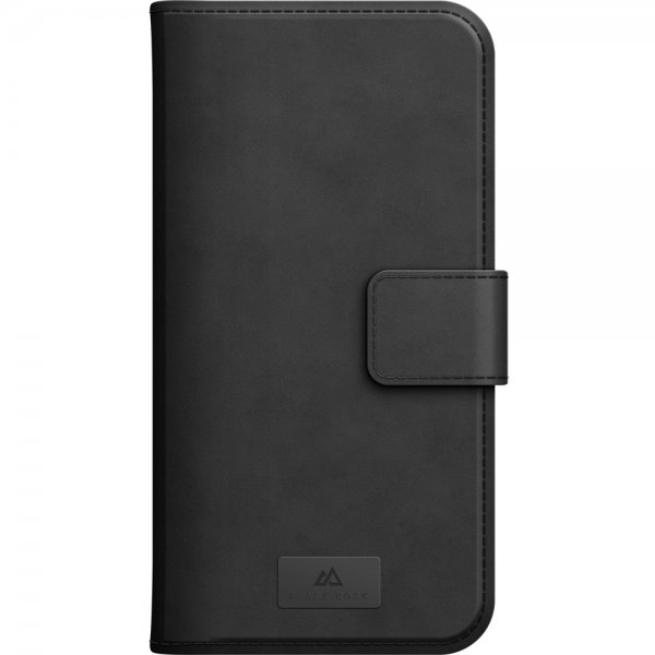 Black Rock iPhone 14 Plus -kotelo, 2-in-1 lompakkokotelo, irrotettava kuori, musta