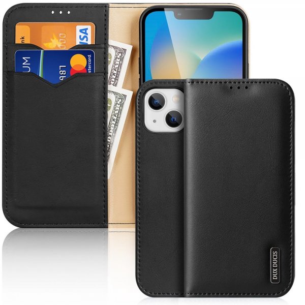 Dux Ducis iPhone 14 Plus -suojakotelo, Hivo-sarja, musta
