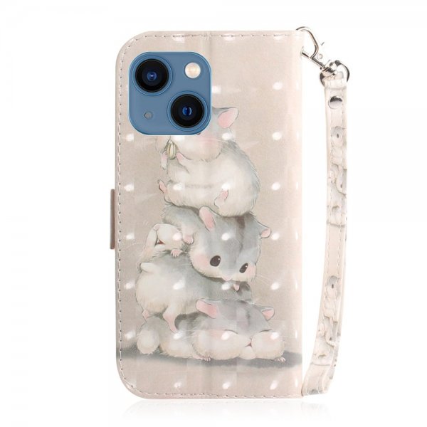 iPhone 14 Plus -kuoret, joissa on hamsterikuvio
