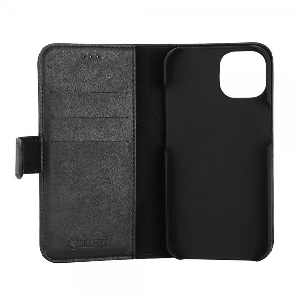 Krusell iPhone 14 Plus -kotelo PhoneWallet Musta