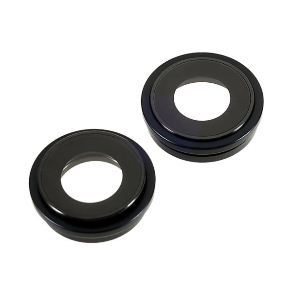 iPhone 14 Plus -kameranlinssi kehyksellä - Musta