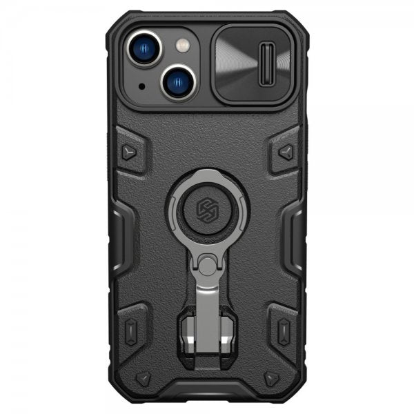 Nillkin iPhone 14 Plus -suojakuori CamShield Armor Pro MagSafe Musta