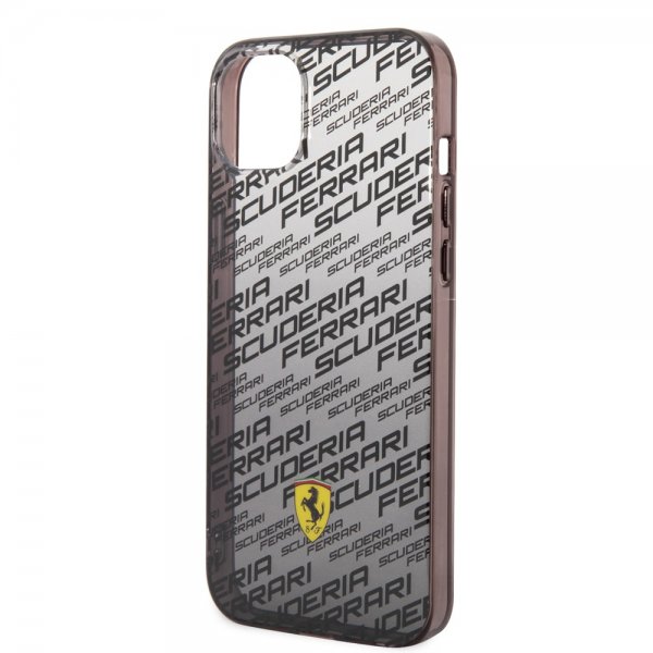 Ferrari iPhone 14 Plus Kuori Gradient Scuderia Musta