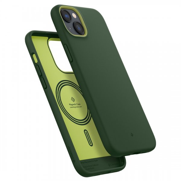 Caseology iPhone 14 Plus -kuori Nano Pop Mag Avo Green