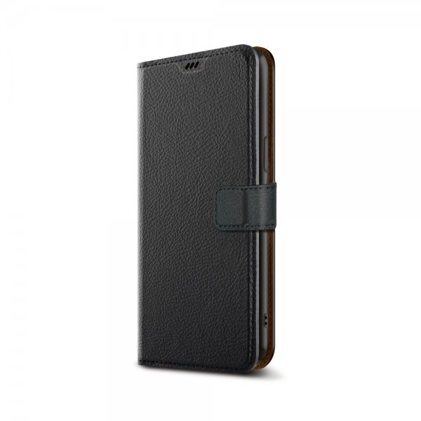 Xqisit iPhone 14 Pro -suojakuori Slim Wallet Selection, musta