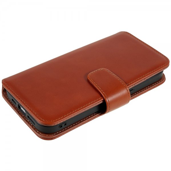Nordic Covers iPhone 14 Pro Max -suojakotelo, MagLeather, Maple Brown