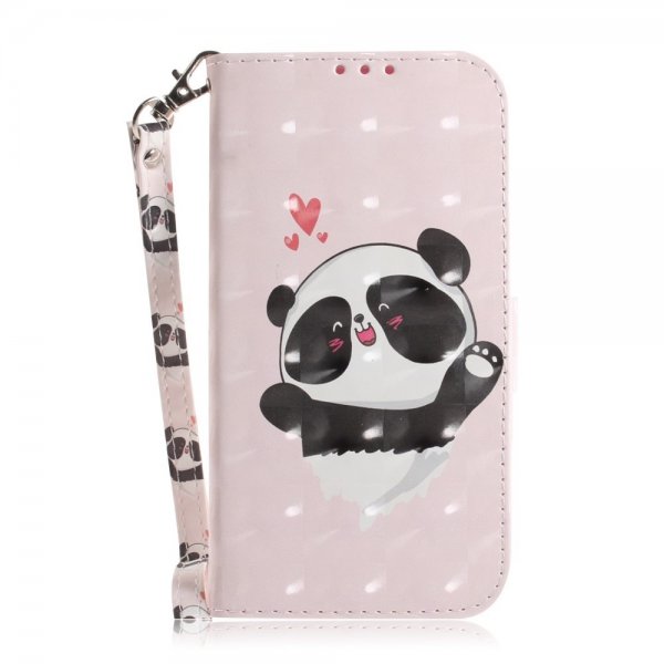 iPhone 14 Pro Max Suojakuori Panda Sydämiä