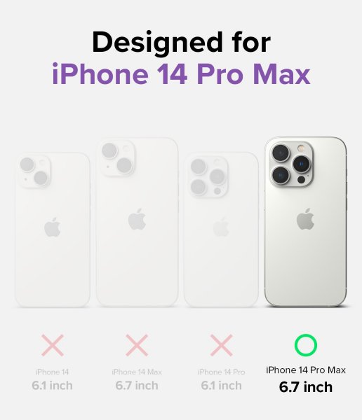 Ringke iPhone 14 Pro Max Air Clear -suojakuori