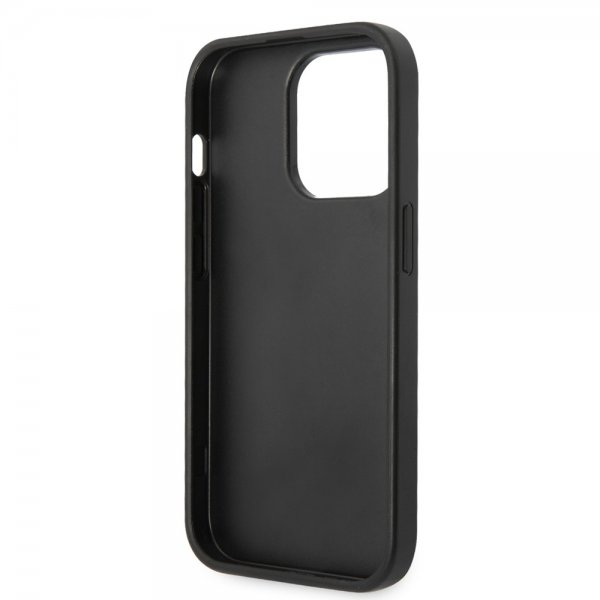 Guess iPhone 14 Pro Max Kuori Big Metal Logo Harmaa