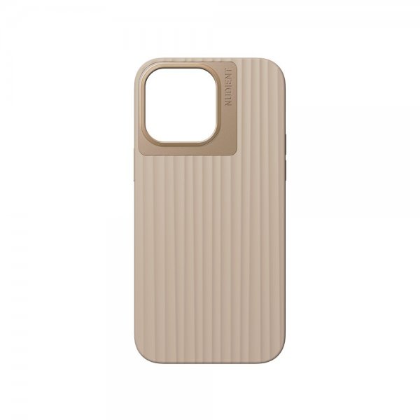 Nudient iPhone 14 Pro Max -kuori Bold Linen Beige