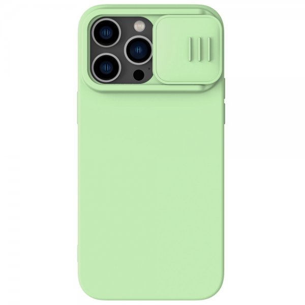 Nillkin iPhone 14 Pro Max Kuori CamShield Silky MagSafe Vihreä