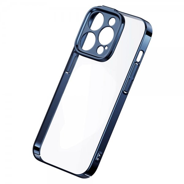 Baseus iPhone 14 Pro Max -kuori Glitter Series, sininen