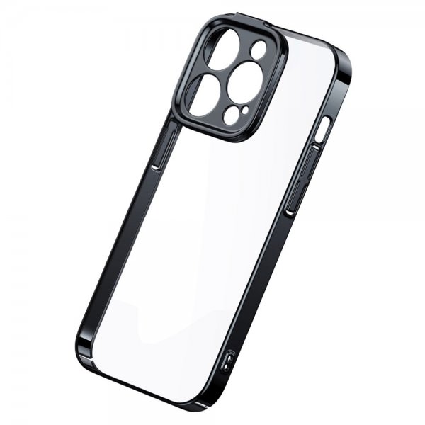 Baseus iPhone 14 Pro Max Suojakuori Glitter Series Musta