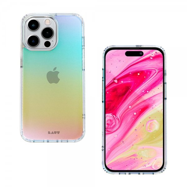 LAUT iPhone 14 Pro Max -kuori Holo Pearl