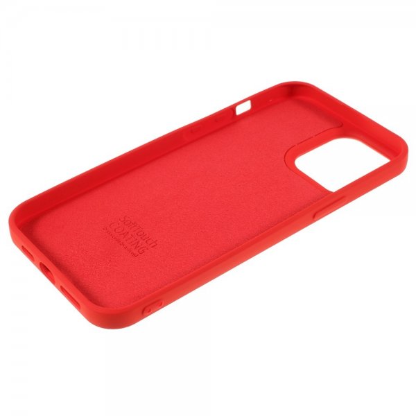 X-Level iPhone 14 Pro Max -kuori Liquid Silicone Punainen