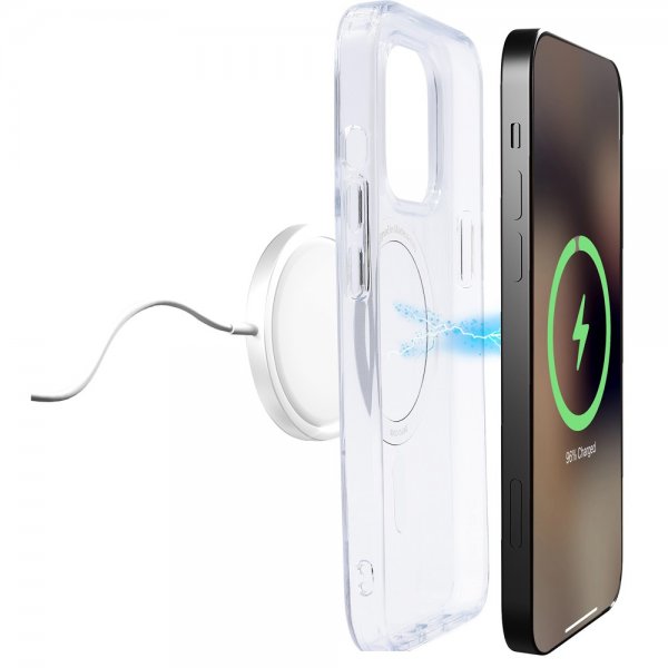 Puro iPhone 14 Pro Max Kuori LITE MAG Läpinäkyvä