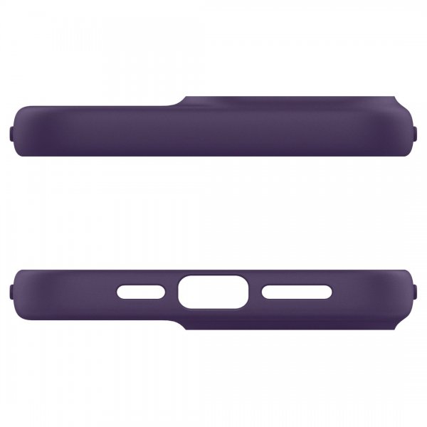 Caseology iPhone 14 Pro Max -suojakuori ja näytönsuoja Nano Pop 360 Grape Purple