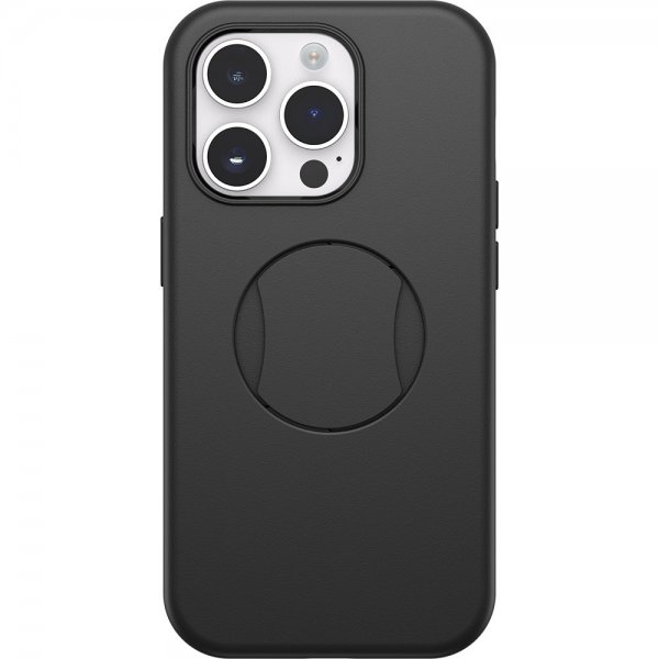 Otterbox iPhone 14 Pro Max -suojakuori OtterGrip Symmetry MagSafe Musta