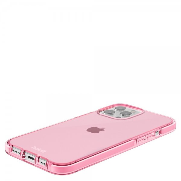 holdit iPhone 14 Pro Max Suojakuori Seethru Bright Pink