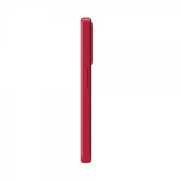 Xqisit iPhone 14 Pro Max Silikonikuori Punainen